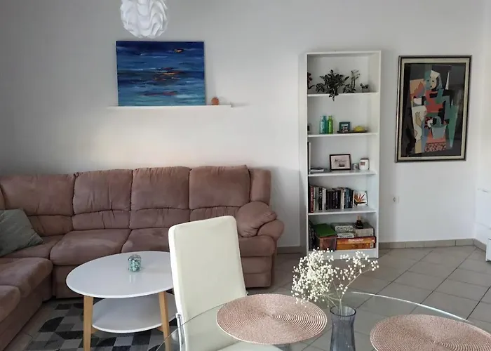 Sandra - Free Private Parking And Garden 公寓 扎达尔